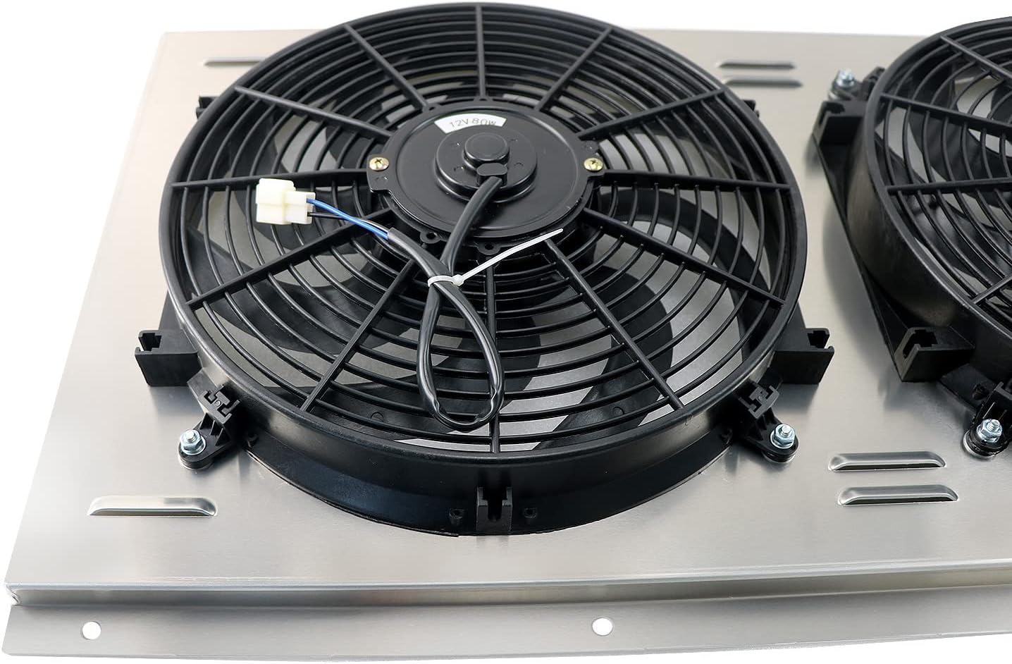 Aluminum Radiator Shroud Electric Fan Realy Kit for 1988-2000 Chevy GMC C/K 1500 2500 3500 5.7-7.4L V8