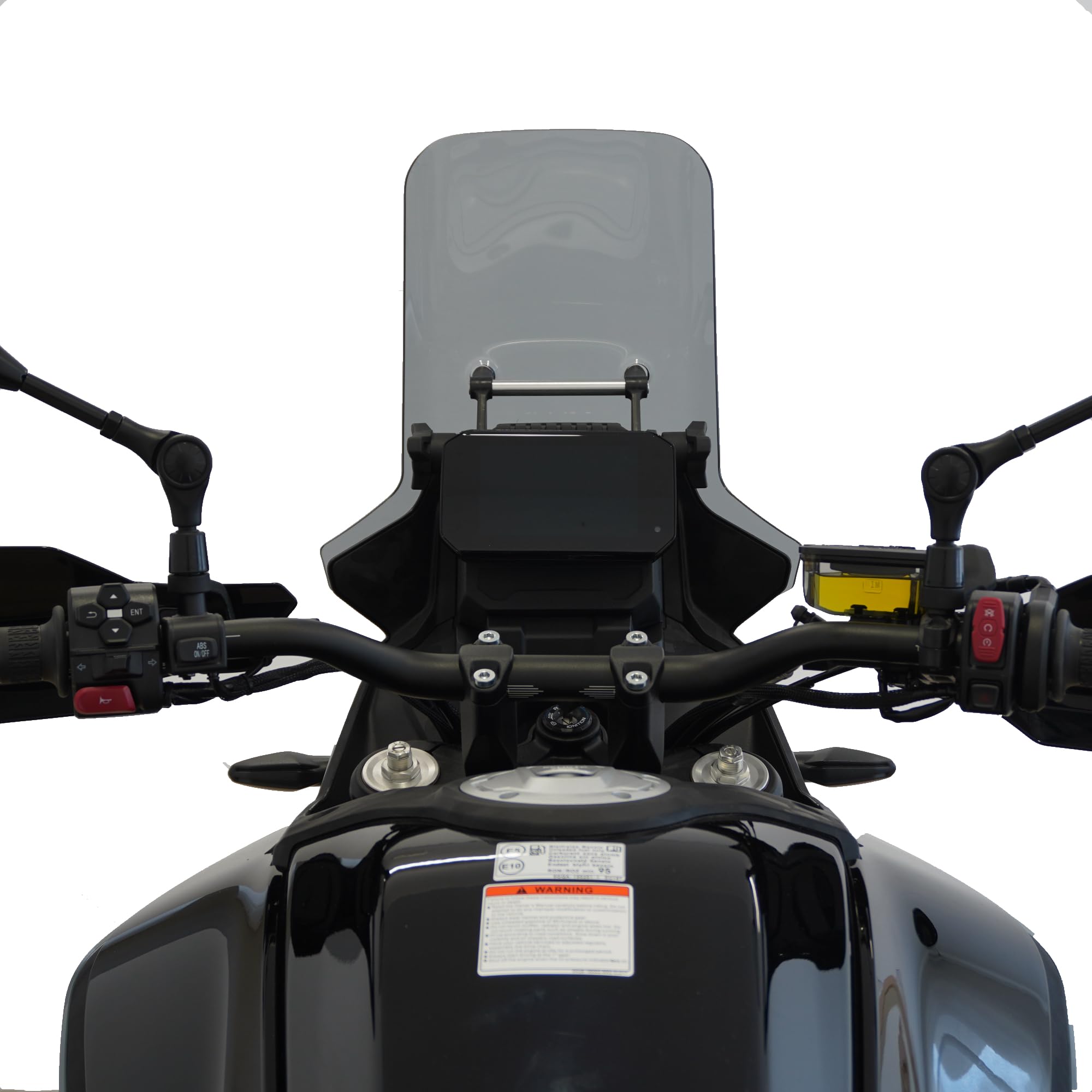 Cupolino Parabrezza Touring Plexiglass JD9 Fumè Chiaro Compatibile con CF Moto 450 MT 2023-2026