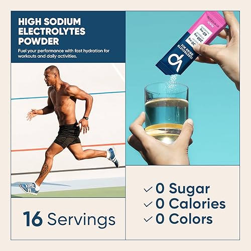 Miniatura 8 de Venture Pal Paquete variado de electrolitos en polvo, mezcla de hidratación sin azúcar con alto contenido de sodio y vitaminas diarias  Keto,