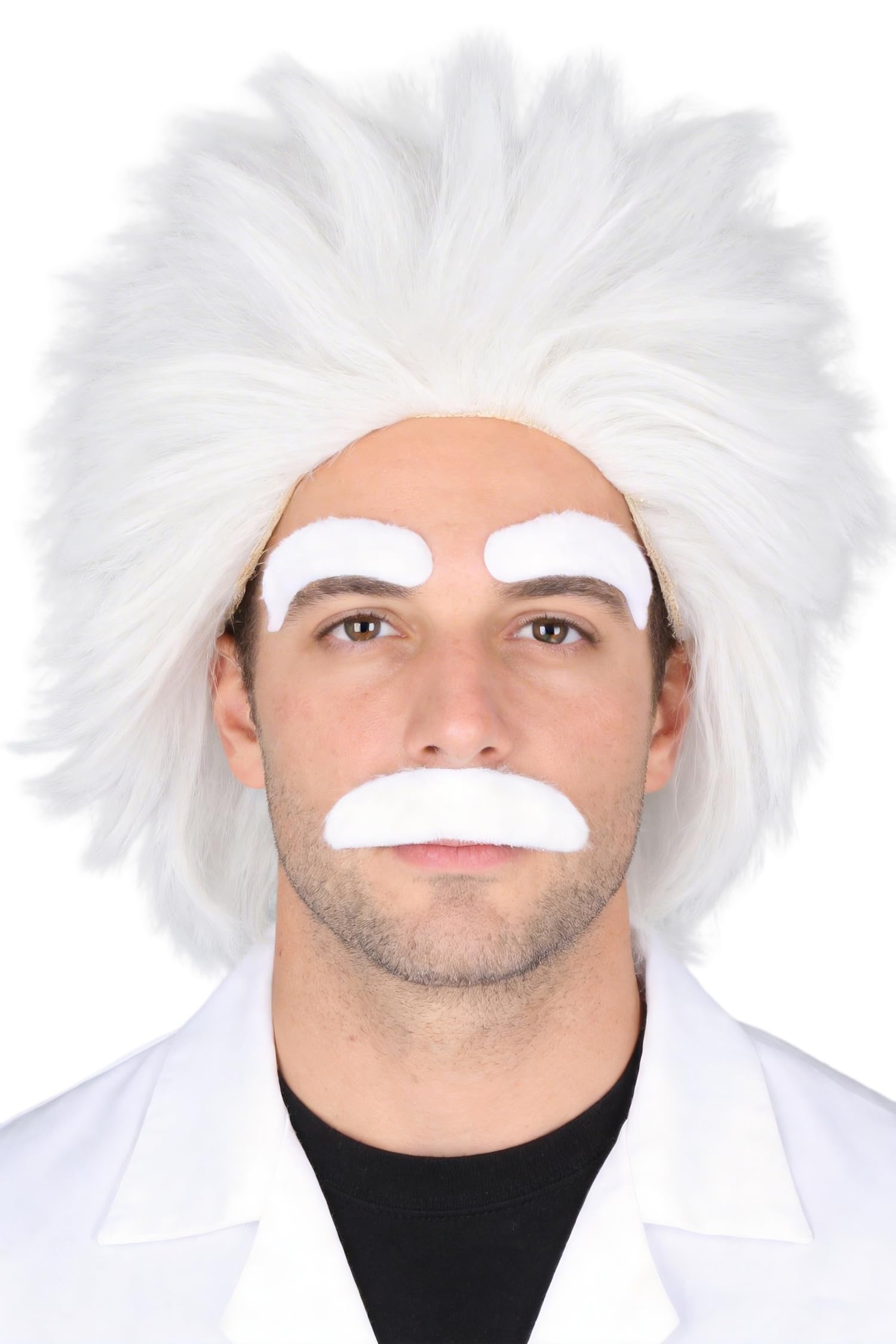 LeMarnia White Mad Scientist Wig