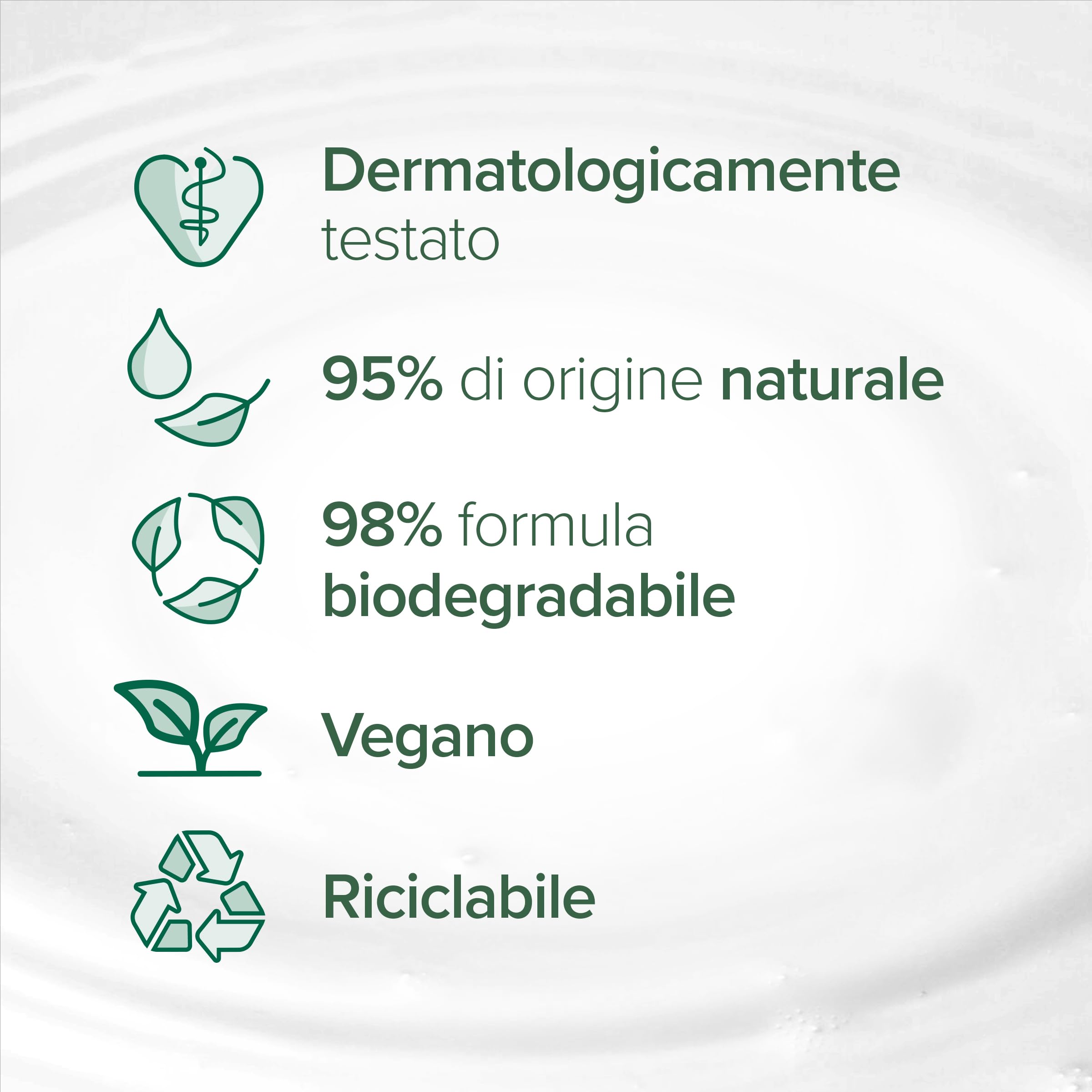 Palmolive Bagnoschiuma Naturals Oliva Verde e Latte Idratante 6x500 ml I Idrata tutti i tipi di pelle I Lascia la Pelle Morbida I Gel doccia dermatologicamente testato | Formula Delicata