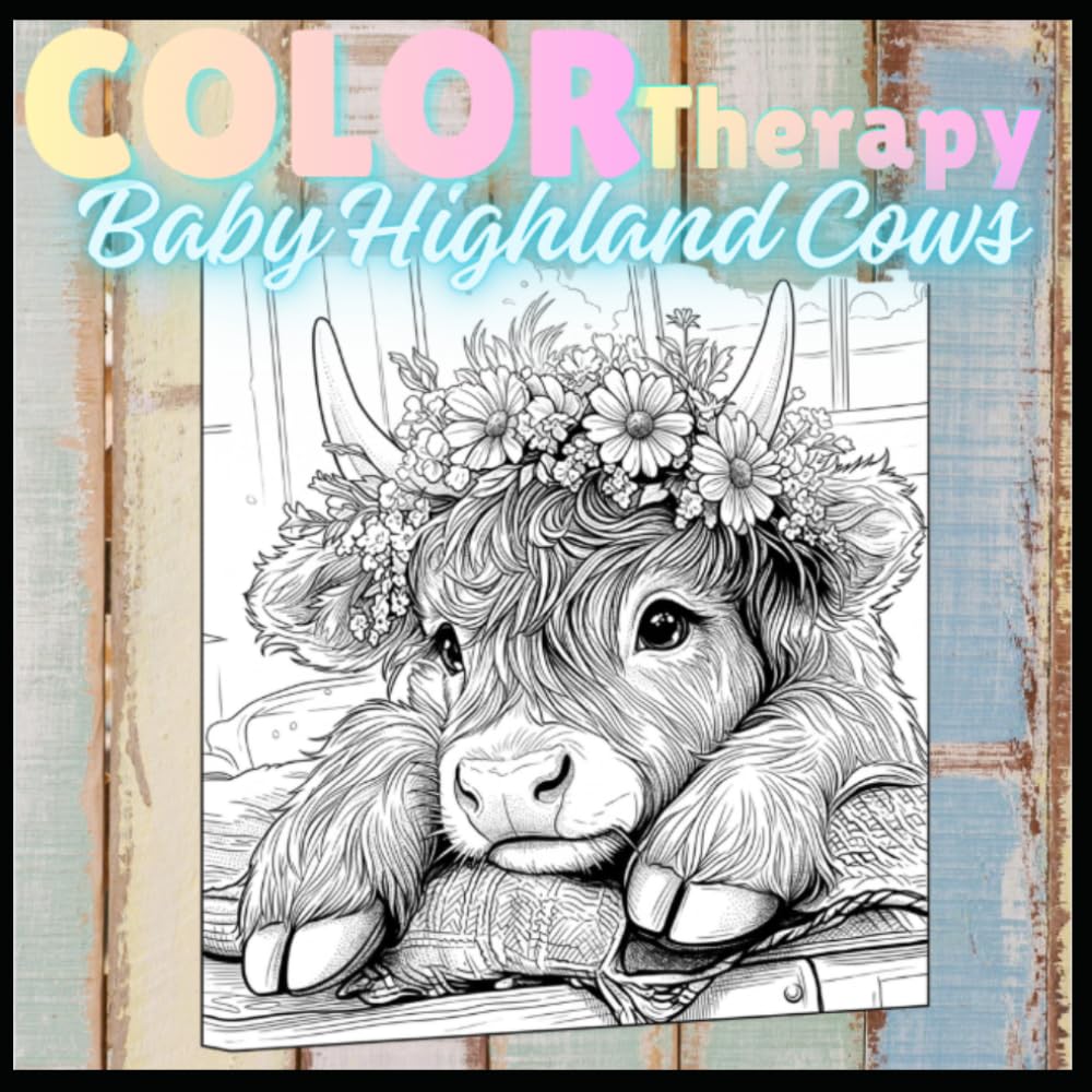 Color- Baby Highland Cows