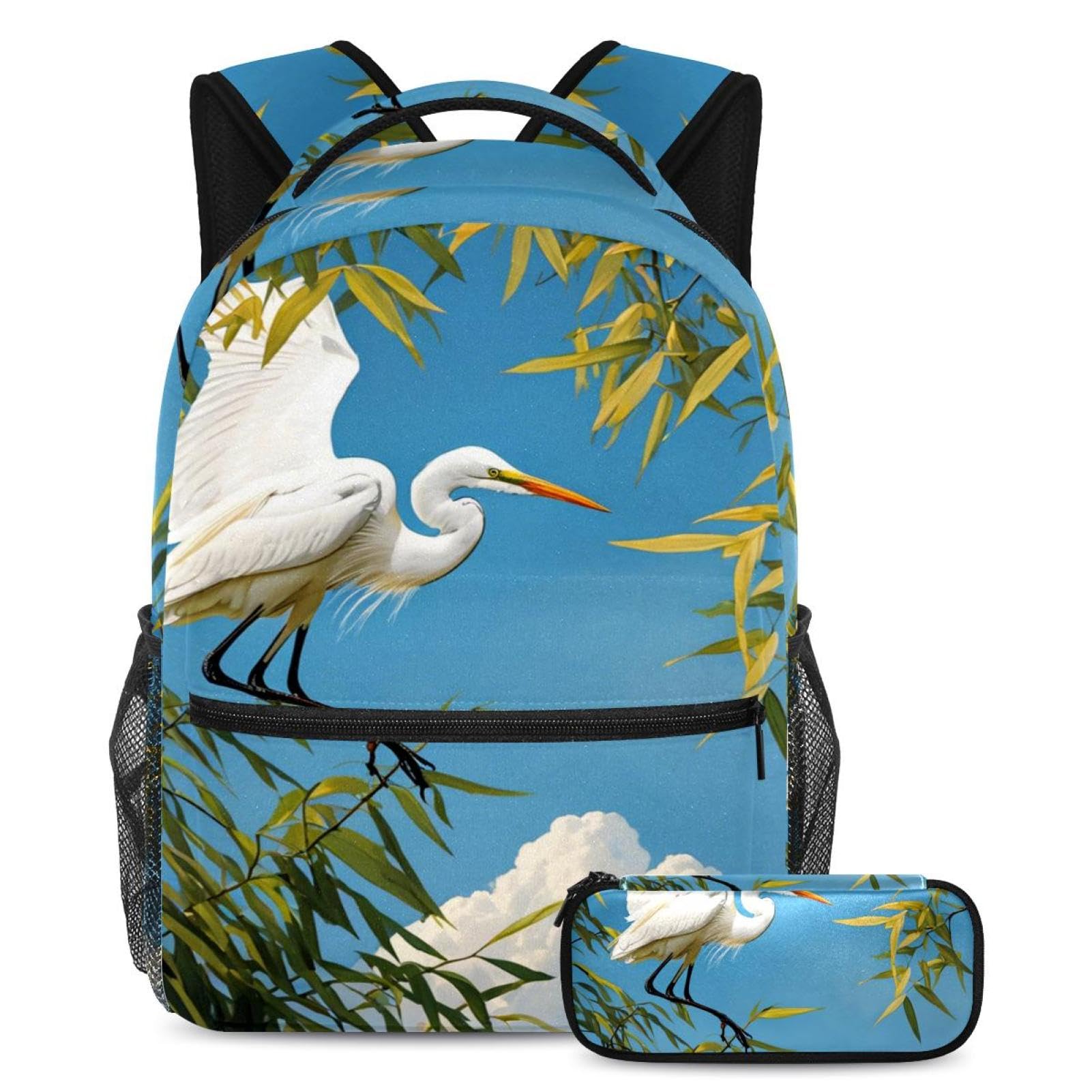 Sac à dos tendance multicolore 40cm idéal pour le collège et les loisirs - 7