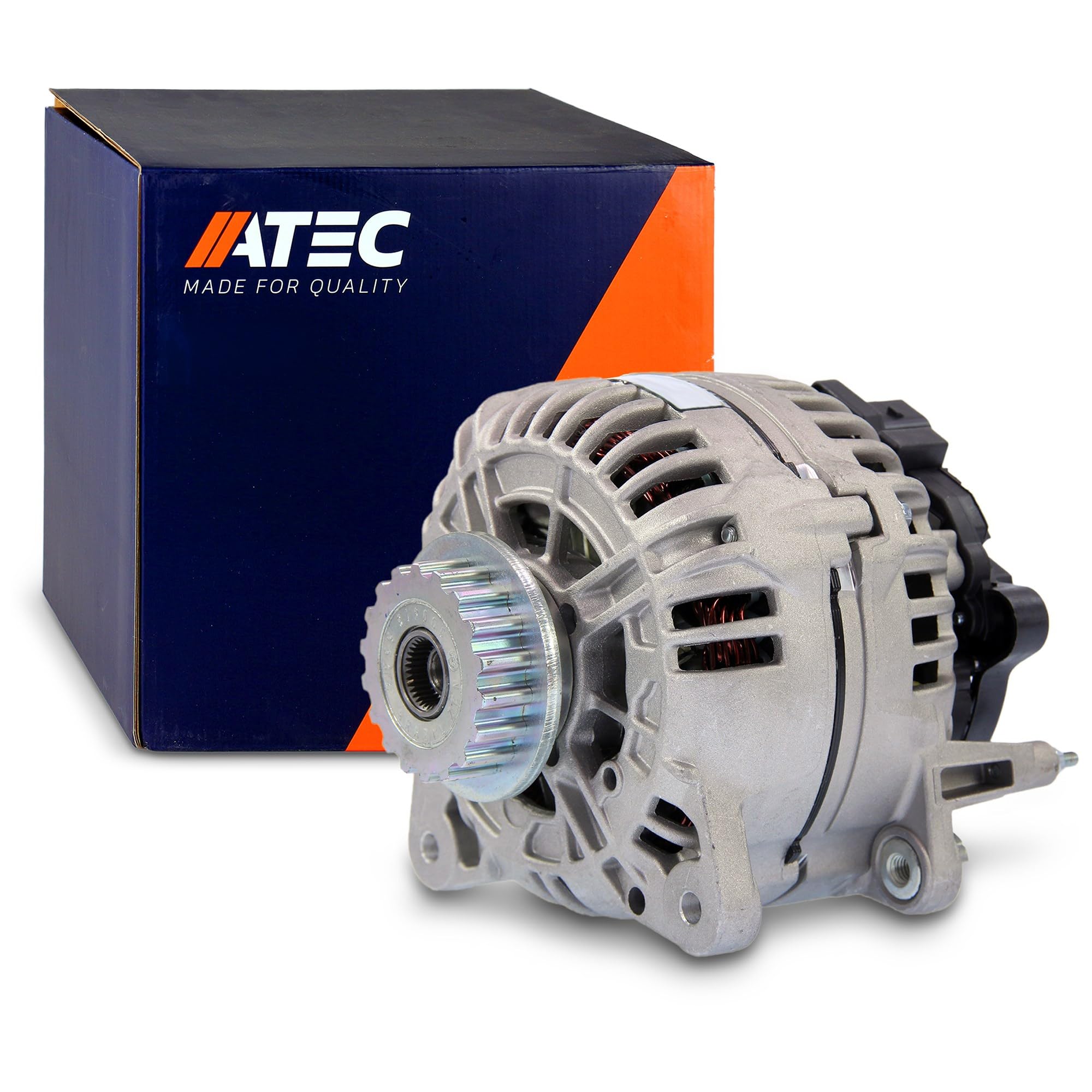 ATEC Germany 1x Alternador 12V 180A compatible con VW MULTIVAN T5, TOUAREG,