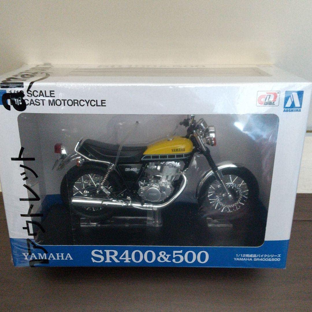 Amazon | 1／12完成品ヤマハSR400ライトレディッシュイエローソリッド 