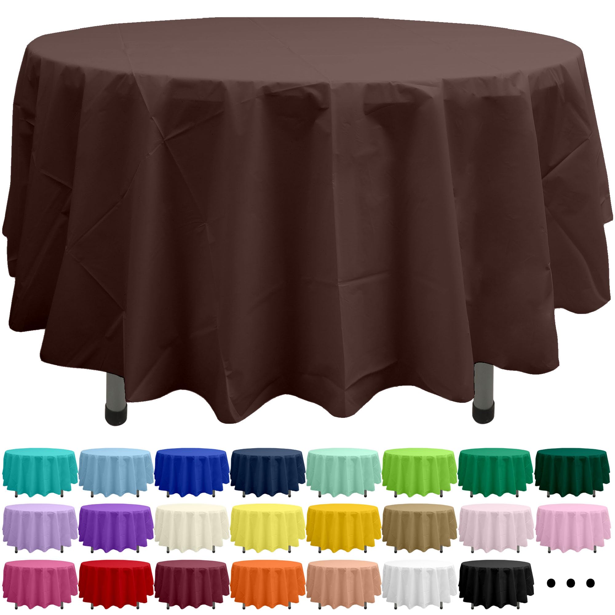 Party Ulyja Blush Pink 2 Pack Plastic Tablecloth Rectangle 54 x 108 Inches Disposable Pale Pastel Pink Reusable Table Covers for Dining, Birthday, Wedding, Picnic, Event and Outdoor Use — view 39
