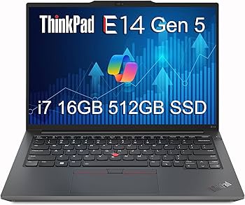 Amazon.com: Lenovo ThinkPad E14 Gen 5 Business Laptop (14