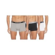 Emporio Armani Uomo 3-Pack Boxer Essential Core Logoband Boxer, Bianco Nero Grigio, L