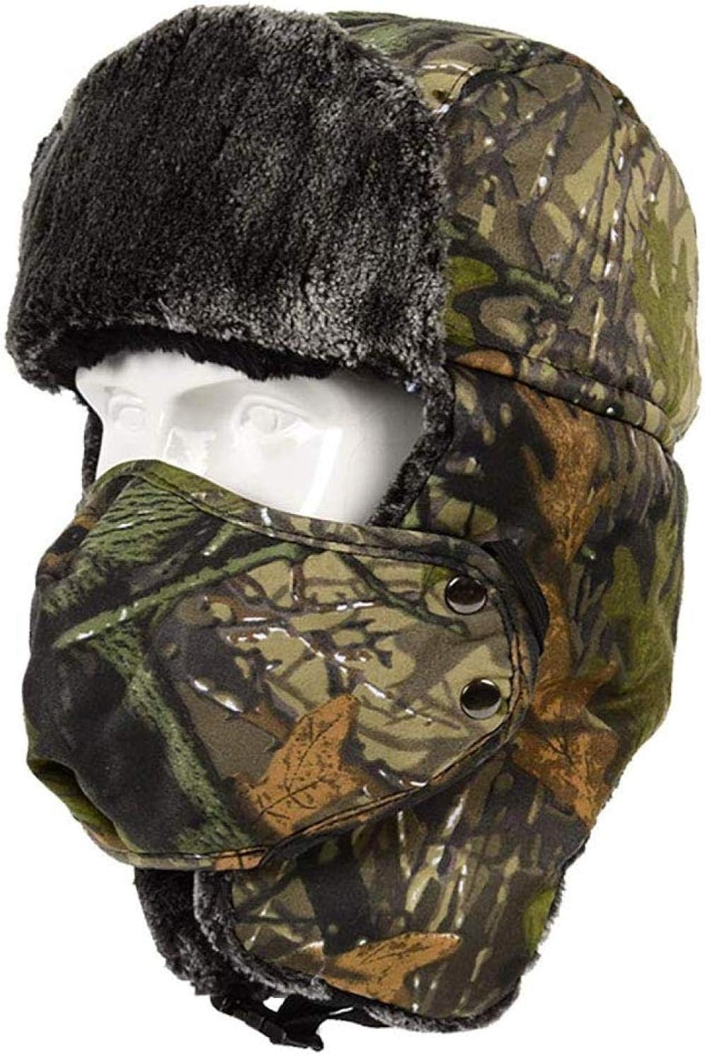 Unisex Winter Trooper Hat Collection for Men and Women Bomber Hat Lumberjack Ear Flap Chin Strap