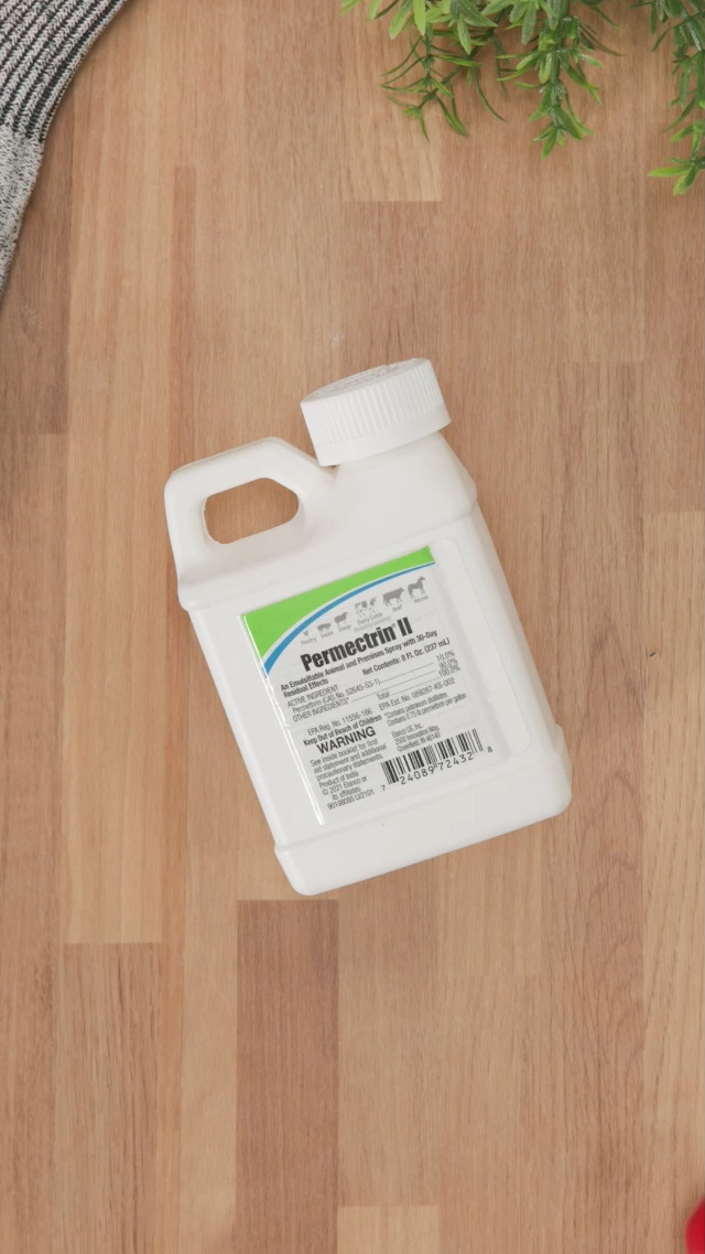 Image of Permectrin II Insecticide for Farm Animals | Insect Killer | 30-Day Residual Effects 8 fl. oz. Bottle