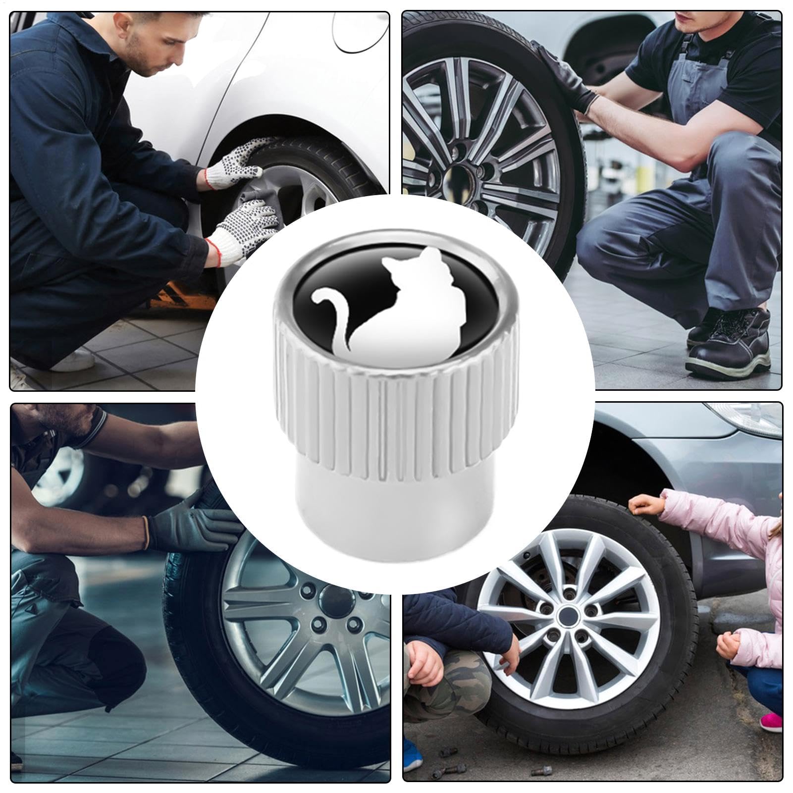 Tappi per stelo della valvola dei pneumatici per auto, tappi della valvola