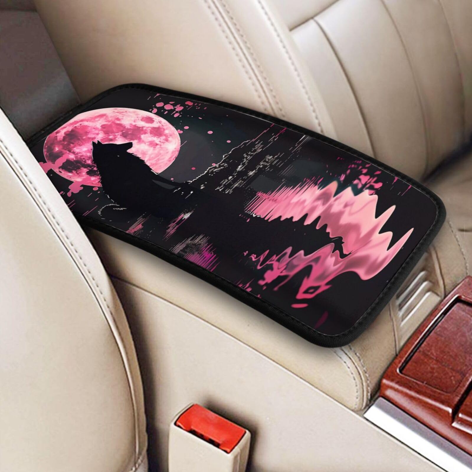Black Center Console Lid Armrest Repair Kit For Ford Ranger Mazda B Series