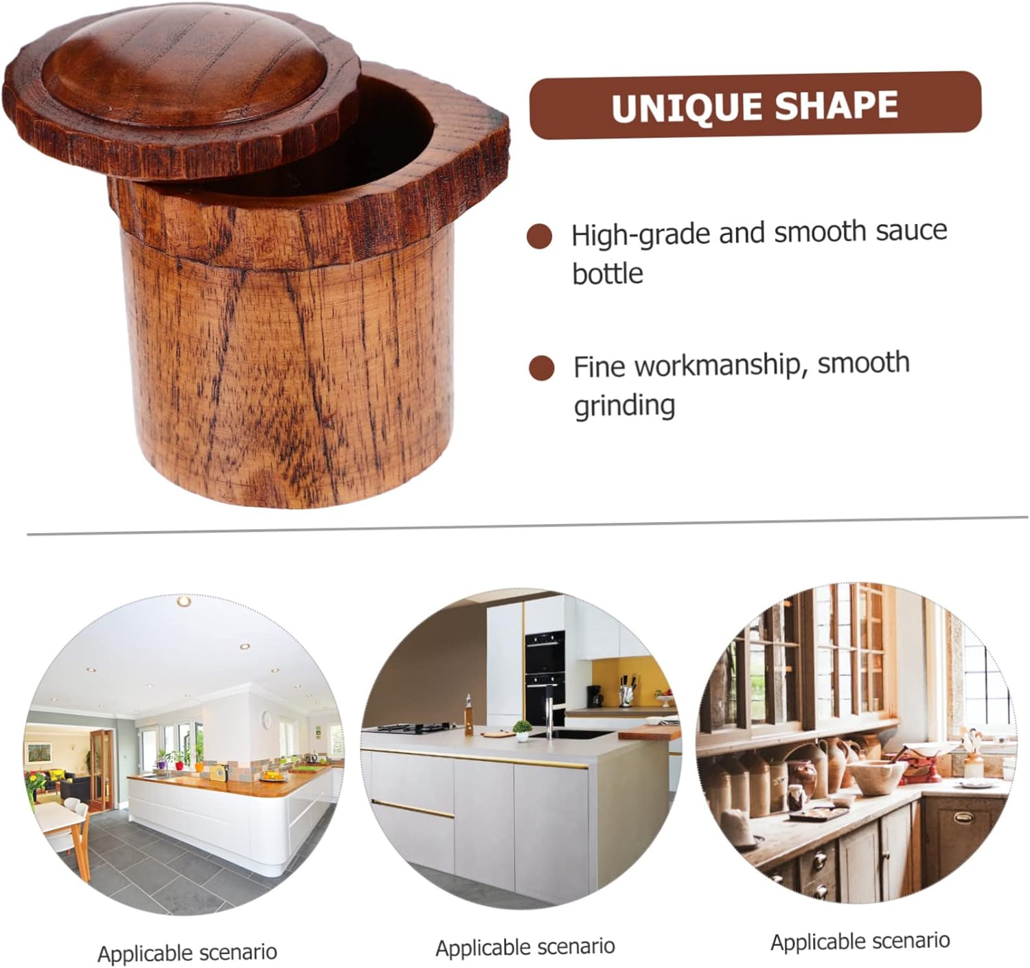 Cabilock 5pcs Vinegar Bottle and Sauce Container Small Oil Pot Lid for Seasoning Retro Spice Jar for Kitchen Condiments Design for Freshness and Practical Use