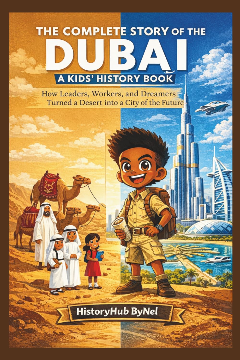 The Complete Story of DUBAI: A Kids' History Book: How Leaders, Workers, and Dreamers Turned a Desert into a City of the Future (History Books for Children)