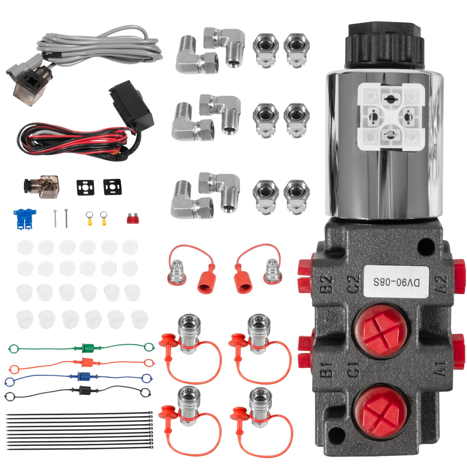 Photo 1 of Yoursme Hydraulic Solenoid Valve Kit 24 GPM 3625 PSI