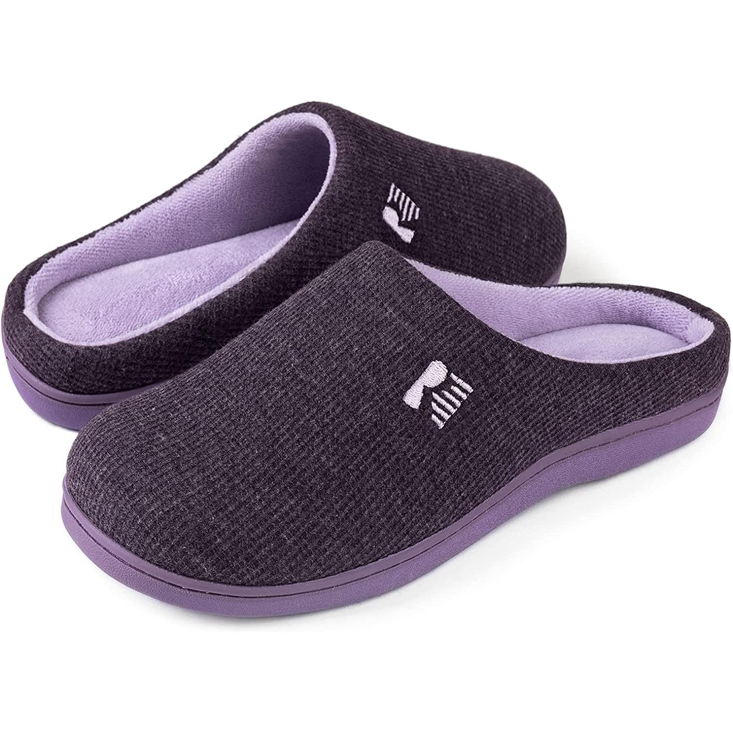 RockDove Bicolore Pantofola da Donna in Memory Foam