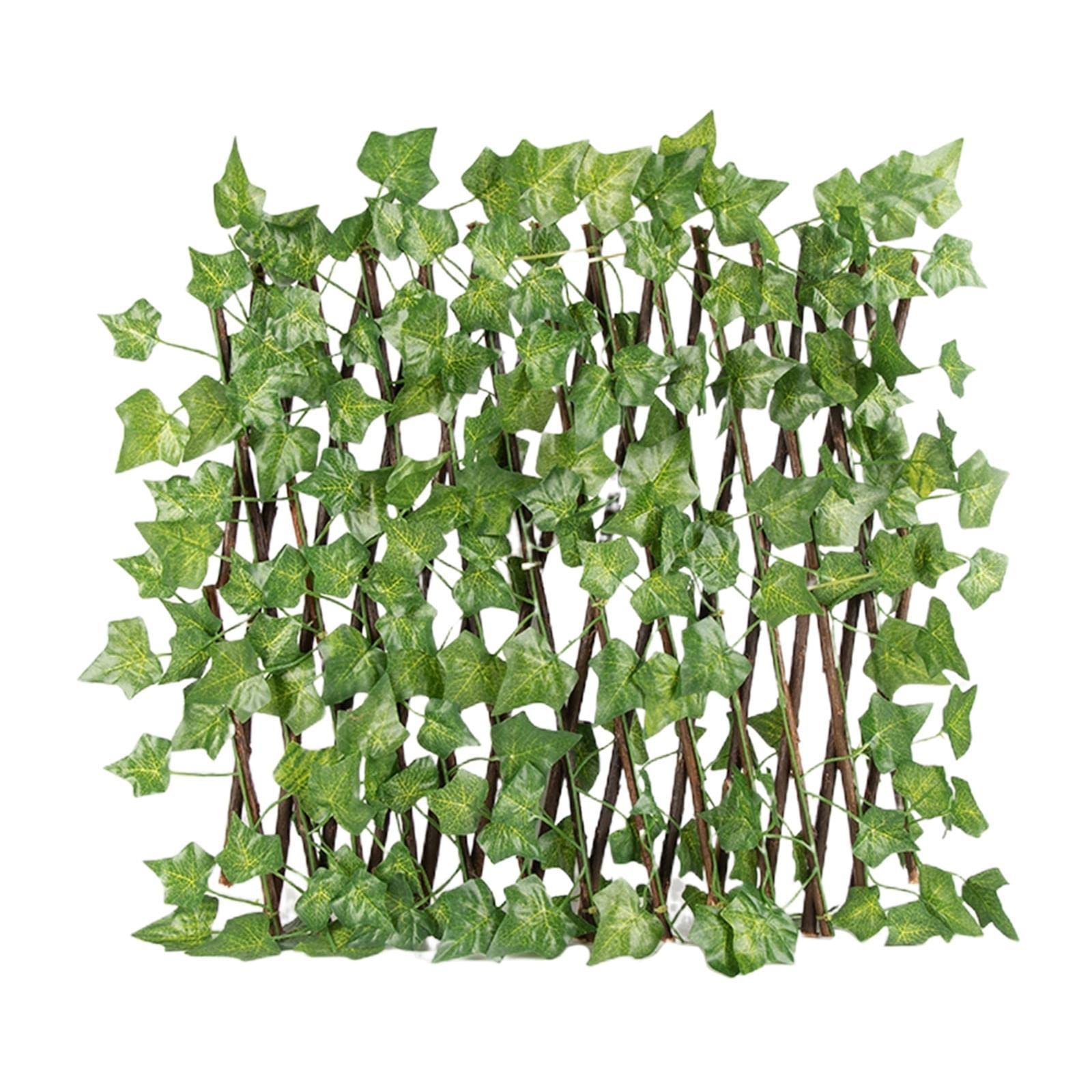 Retractable Garden Fence Privacy Screen Outdoor Sweet Potato Leaves|Home & Garden | Garden Fencing |1 Piece Expandable Garden Fence-image-42