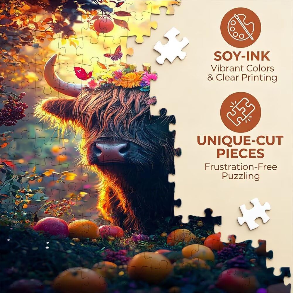 Puzzle 6000 sztuk, puzzle dla dorosłych 6000 sztuk, drewniane puzzle, klasyczne gry edukacyjne, niemożliwe wyzwanie, gry i zajęcia rodzinne, prezent kreatywności DX0YL1-861