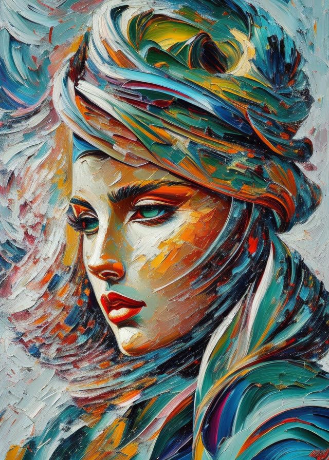 Toile decoration murale fille yeux profonds impression resistante a la lumiere 50x70