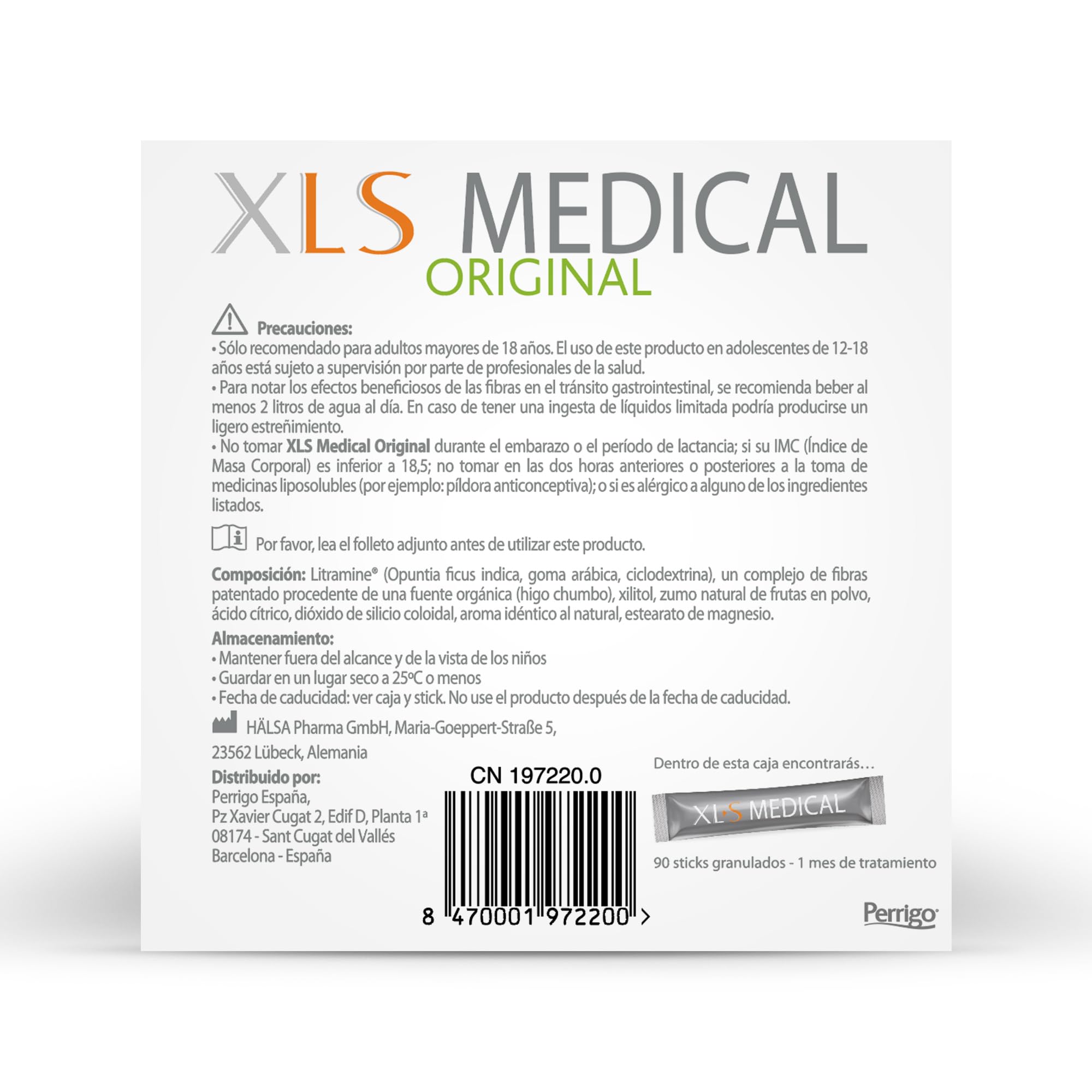 Xls Medical Captagrasas Sticks 374619