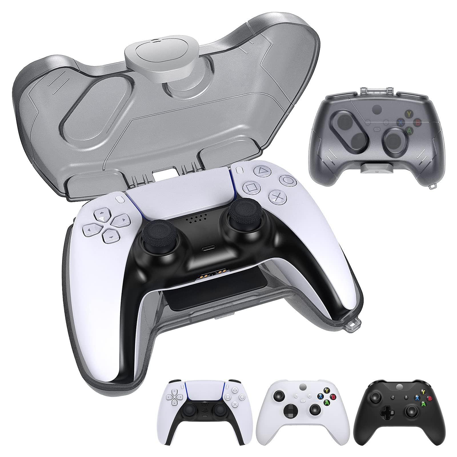 Sponsored Ad – Protective Controller Case for PS5 & Xbox Series X/S Controller, Dust-Resistant, Shock-Proof, Compact Hard Shell Protector Cover, Travel-Ready & Space-Saving