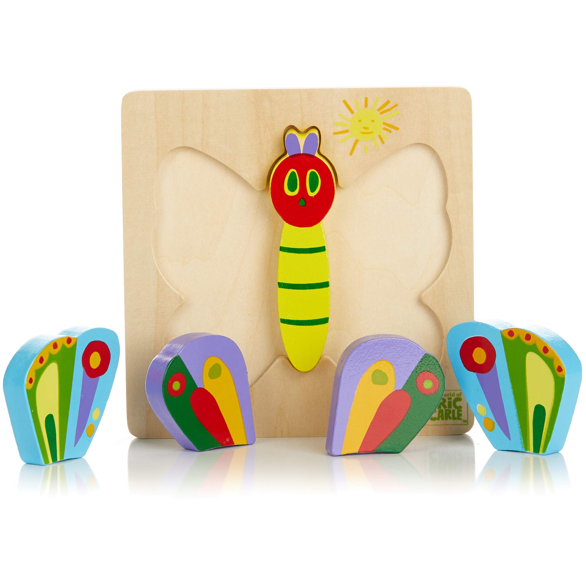 World of Eric Carle, Butterfly Plush Puzzle (4 Piece) : Amazon.in