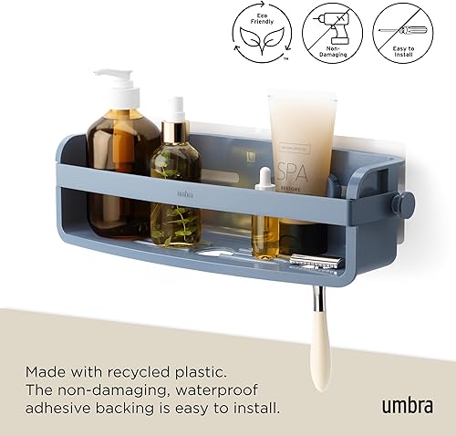 Vista 42 de Umbra BIN ESQUINA ADHESIVA FLEX NEGRO