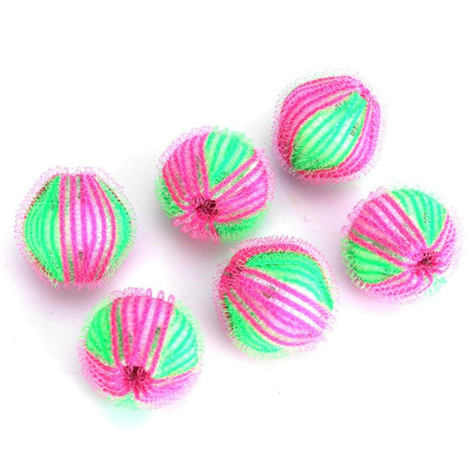 Niktule A 6 Pet Hair Remover, Dryer Balls For Pet Hair Removal For Laundry Nd Solid Washer Balls, Multicolor Lint Remover Washing Balls Reusable Dryer Ball