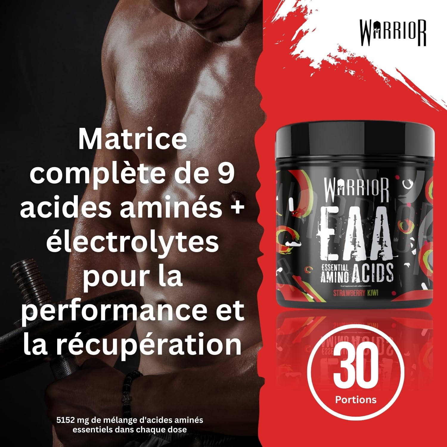 EAA Essential Amino Acids, Strawberry Kiwi - 360g