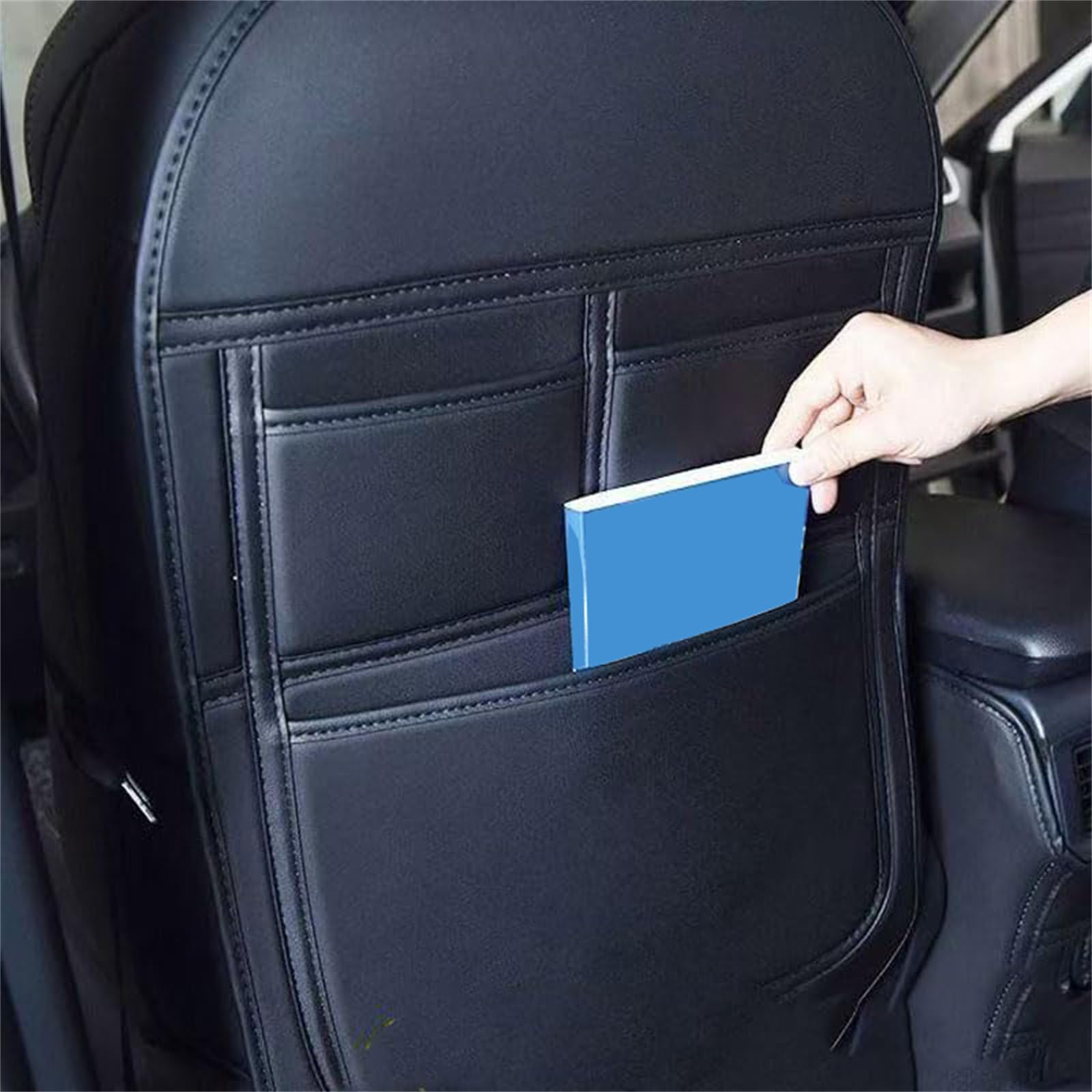 Auto Rückenlehne Organizer für Ford Explorer PHEV (2019–2023), Autositz Organizer Rückenlehnenschutz Rücksitz Kofferraumtasche Auto-Verstauen Zubehör