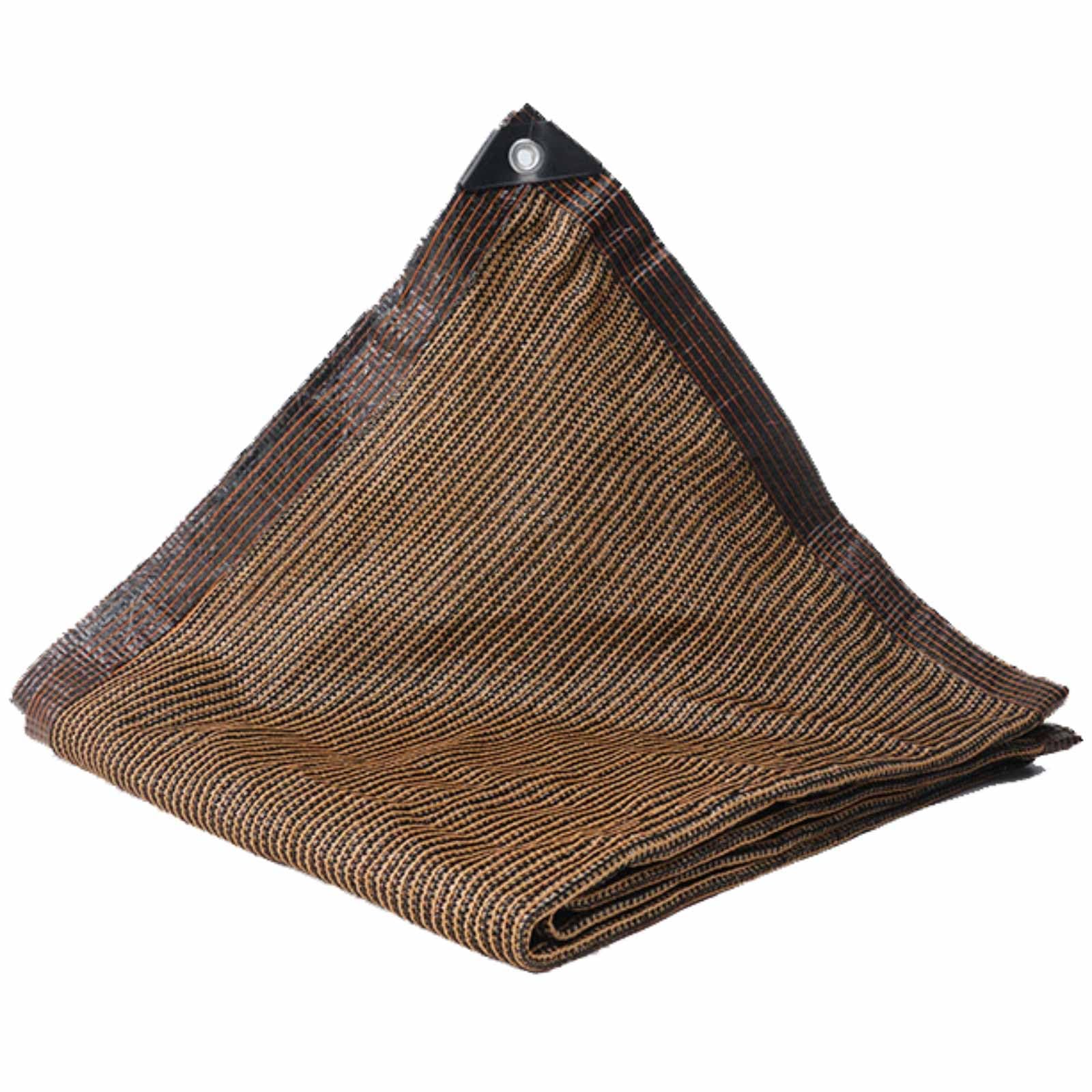 WQPMNYG UV Protection Shade Cloth80% Sunblock Reinforced Edges Grommeted Outdoor Shade Net for Greenhouses Balconies Gardens (7.0x9.0m / 23.0'x29.5')