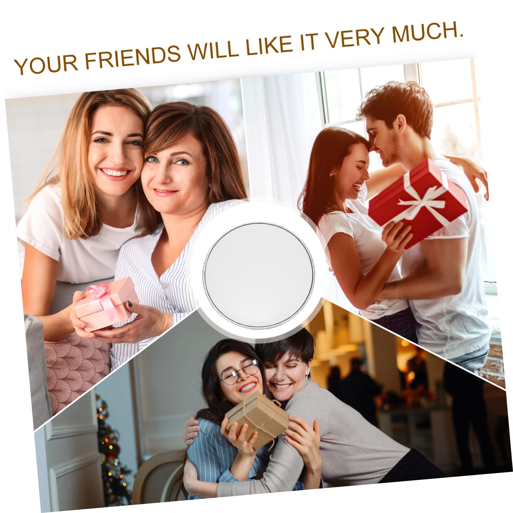 Toddmomy Drum Kit Durable Drum Player present Jazz Drum Part 8-inch Drum Head Drum Skin Percussion Part Replacement Jazz Drum Head Musical Instrument Accessory Polyester White