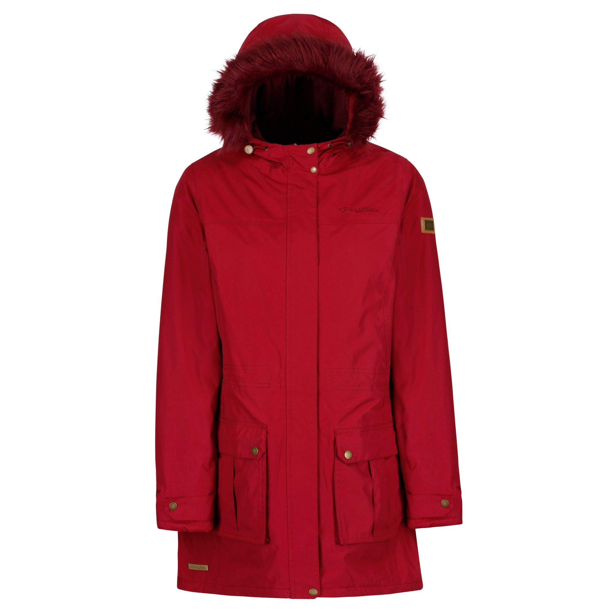 Faux Fur Hooded Jacket 