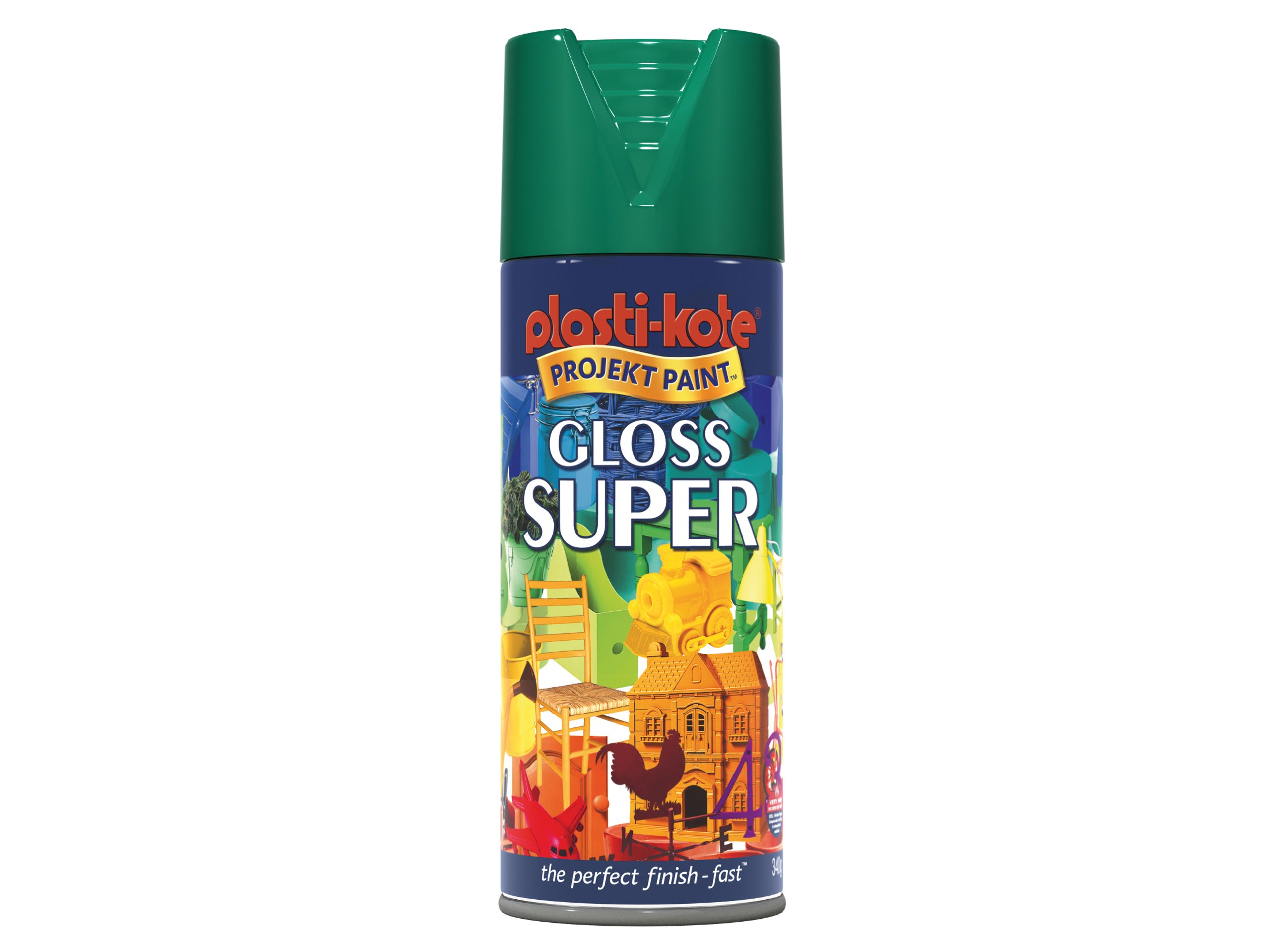 Plasti-kote 1126 400ml Super Gloss - Lawn Green