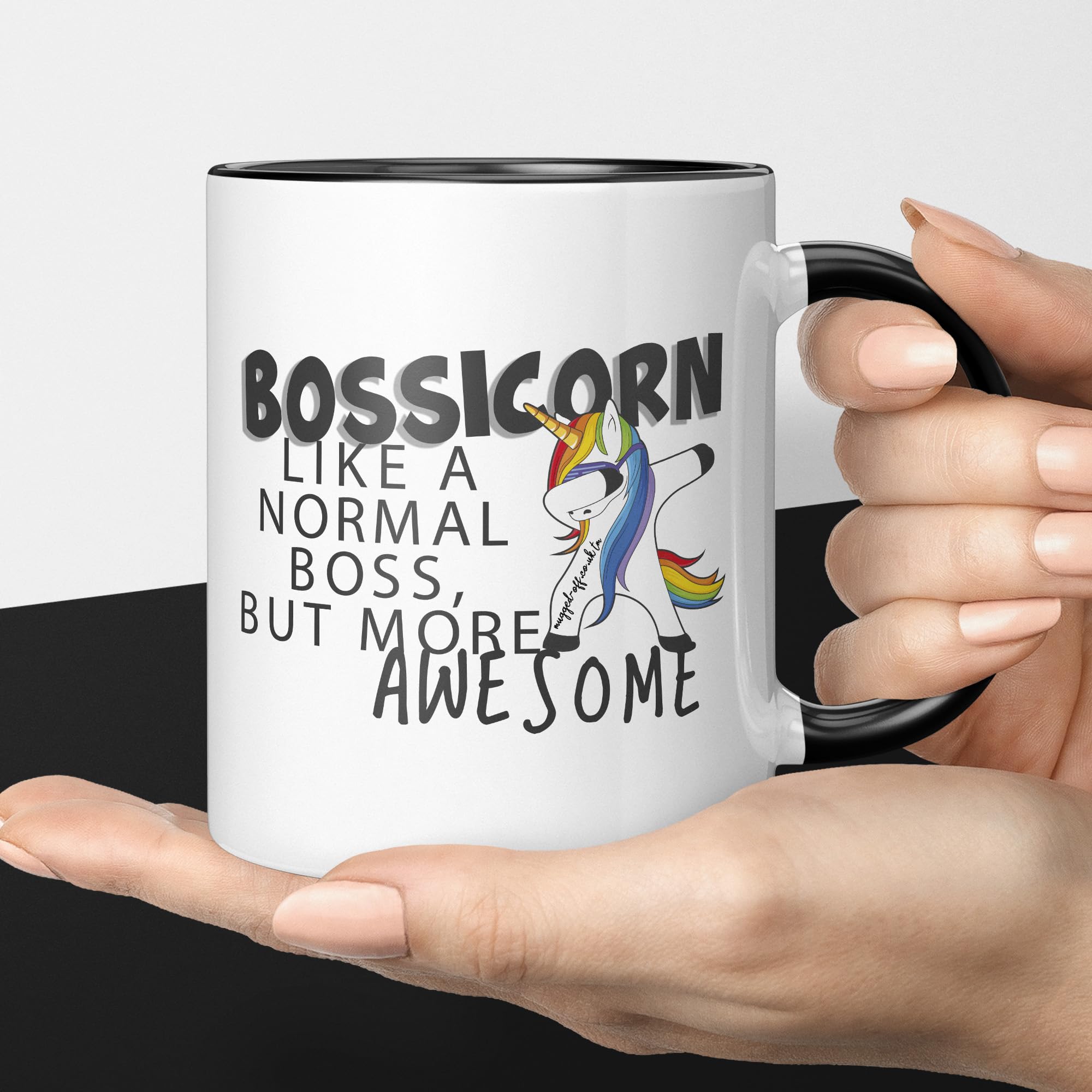 Best Boss Bossicorn boss Gift Mug Boss Gift Boss Leaving Gifts Boss Secret Santa 11oz Mug - Image 4