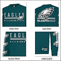 Vista 5 de Ultra Game Men's NFL Official Soft Lightweight Long Sleeve T-Shirt