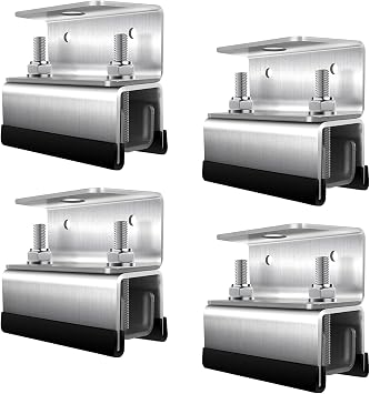 Roof Rack Mount Kits,Roof Mount Kit,304 Stainless Steel Van Roof Rack,Van Roof Rack Brackets for ProMaster, Boxer, Jumper, Ducato 4