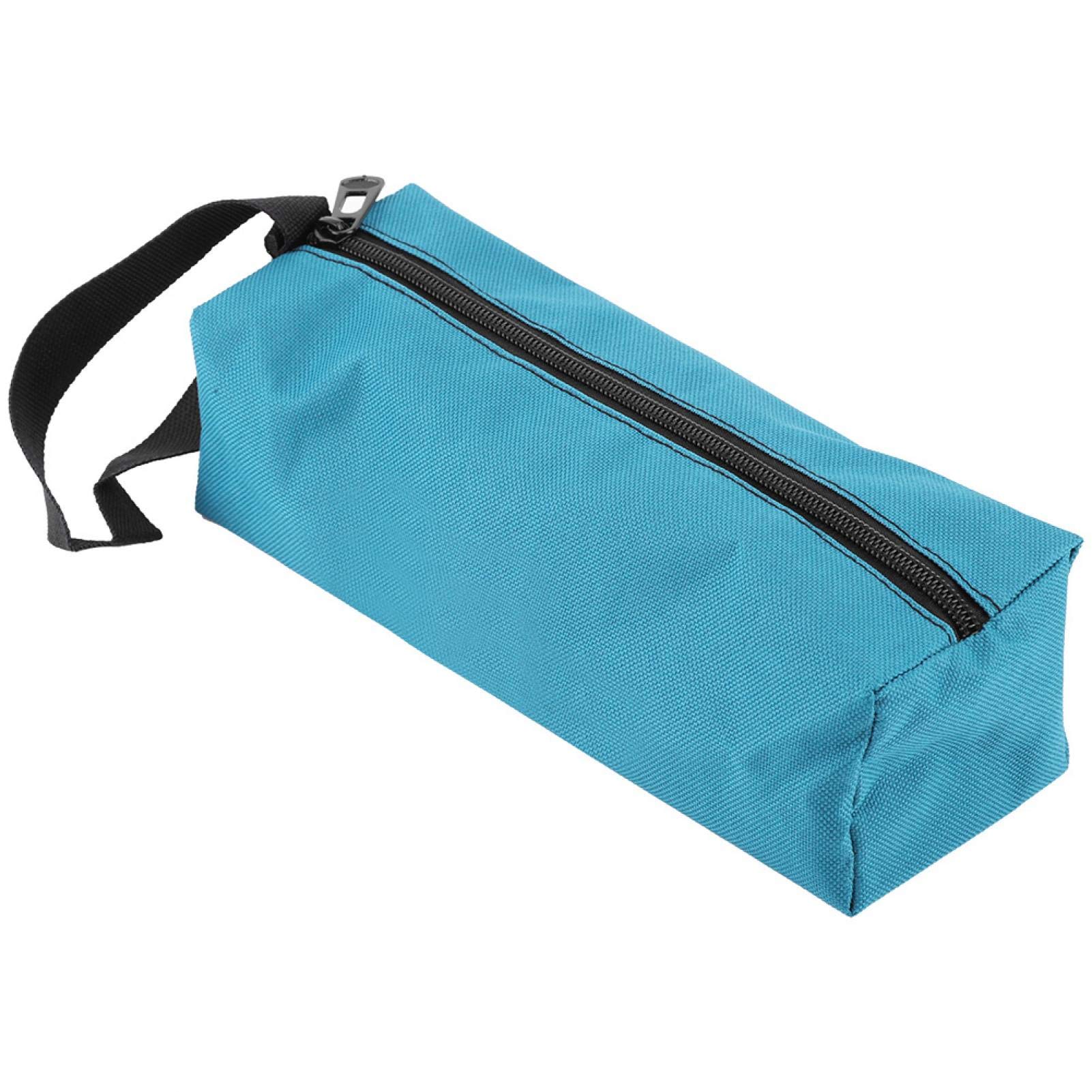 GONNELY Tool Storage Bag - Protable Small Hand-held Tool Holder Pocket Electrician Tool Holder with Zippered Gifts for Father,Husband,Boyfriend and Tool Lovers(green)