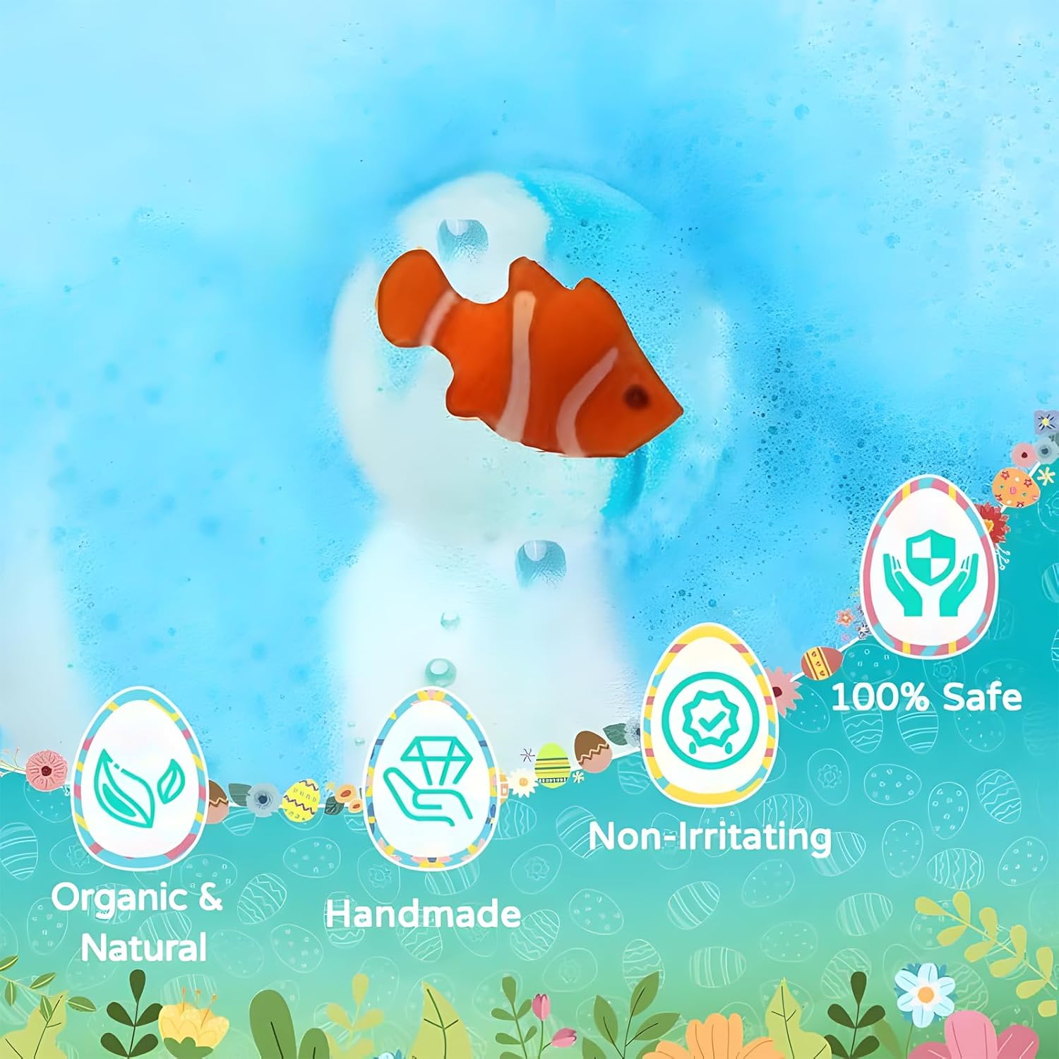 Bath Bombs with Surprise Inside, These Cartoon-Animal Bath Bombs Featuring Essential Oils, Bubbles, and Bath Salts are Particularly Helpful (Pack of 20)