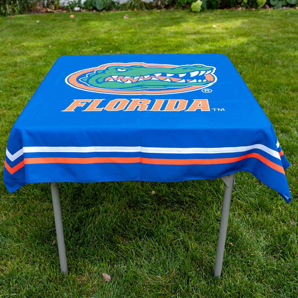 College Flags & Banners Co. Florida Gators Logo Tablecloth or Table Overlay