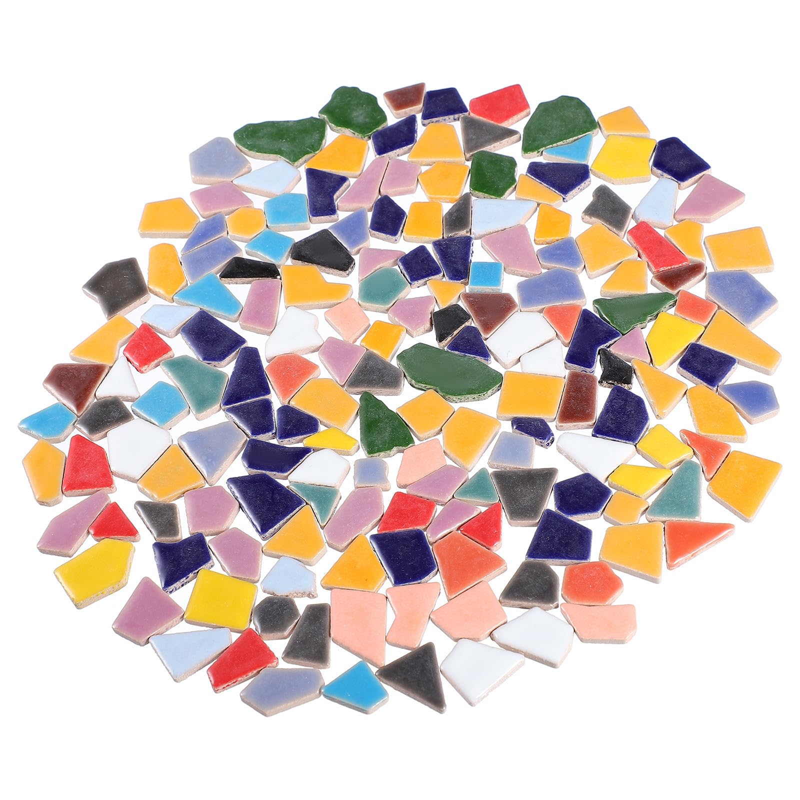 Mosaico de cerámica irregular de 200g para manualidades caseras