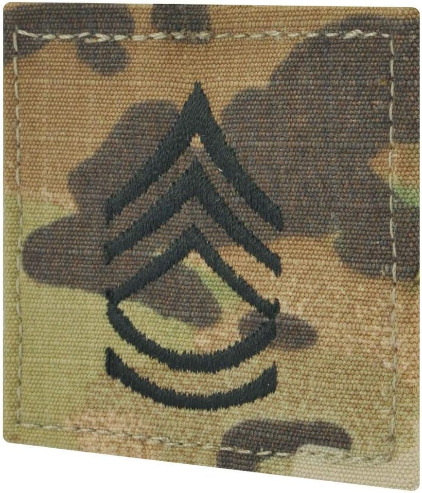 MEDALS OF AMERICA EST. 1976 Army Sergeant First Class Rank OCP/Scorpion With Hook And Loop