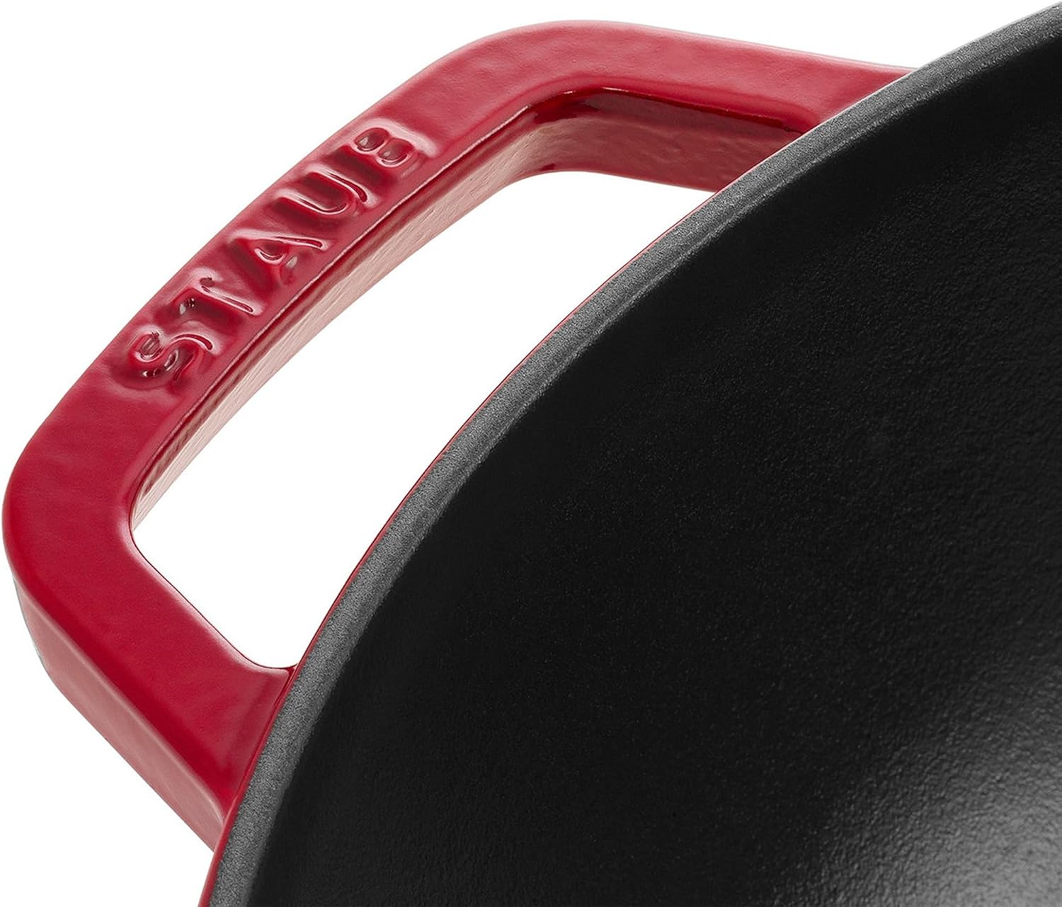 STAUB Cast Iron Perfect Pan, Dutch Oven, 4.5-quart, serves 4-5, Made in France, Cherry - Image 7