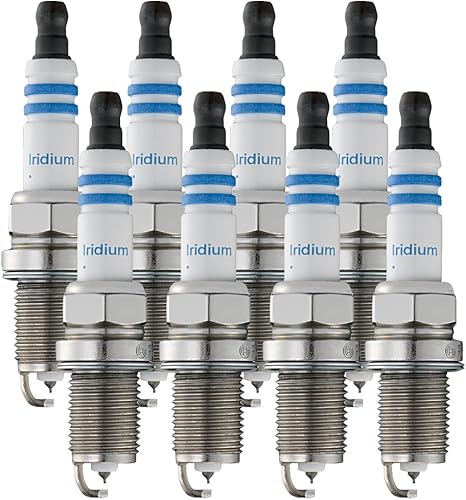 Bosch (9602) HR8LII33U Equipo Original Bujía de Iridium de alambre fino (paquete de 8)