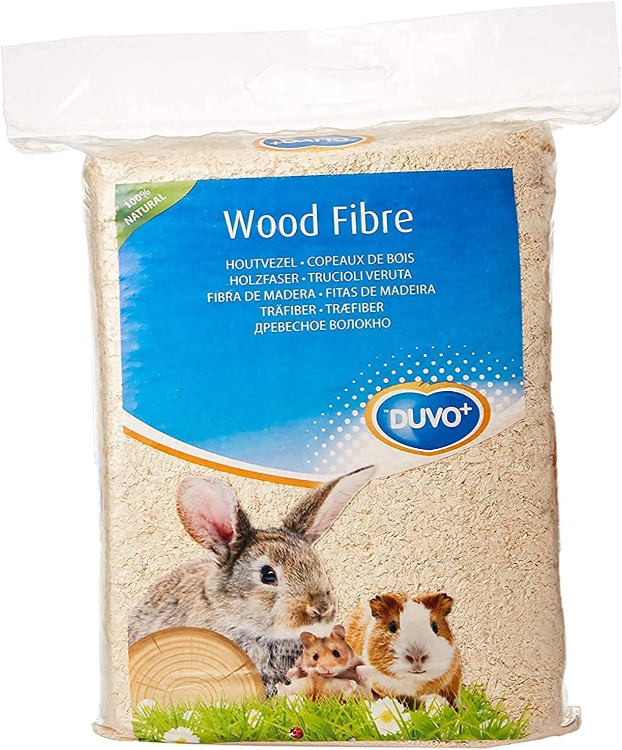 Duvo+ Duvo Wood Chips Natural Wood Fiber 3.6Kg