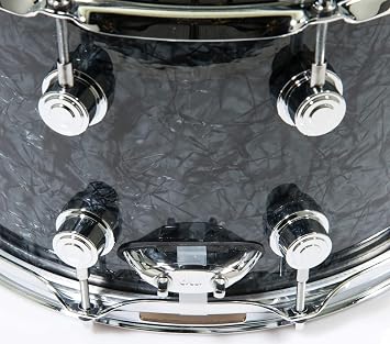 DW Performance Series Maple Snare Drum - 8 inches x 14 inches, Black Diamond FinishPly