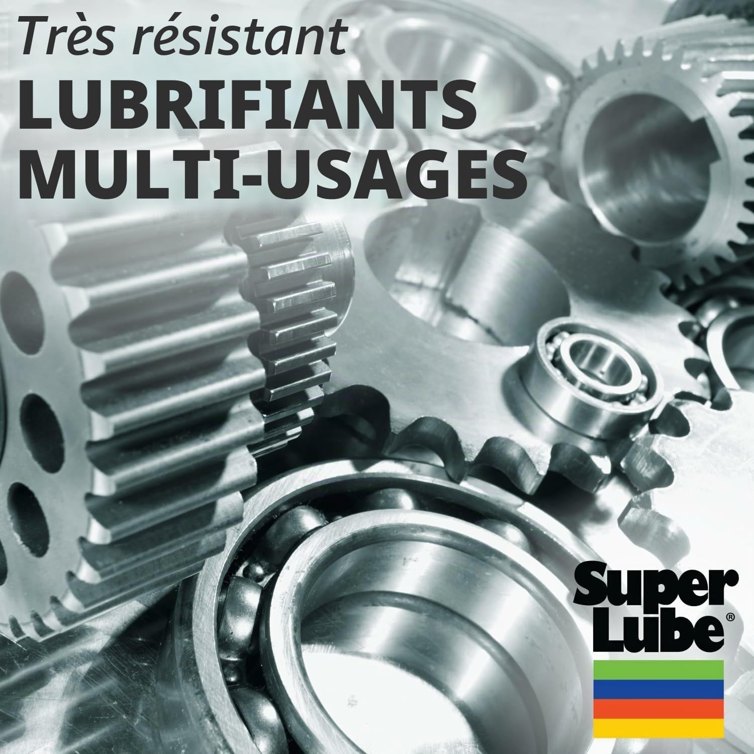 Super Lube 92003 Graisse lubrifiante au silicone avec PTFE, tube de 85 g, blanc translucide
