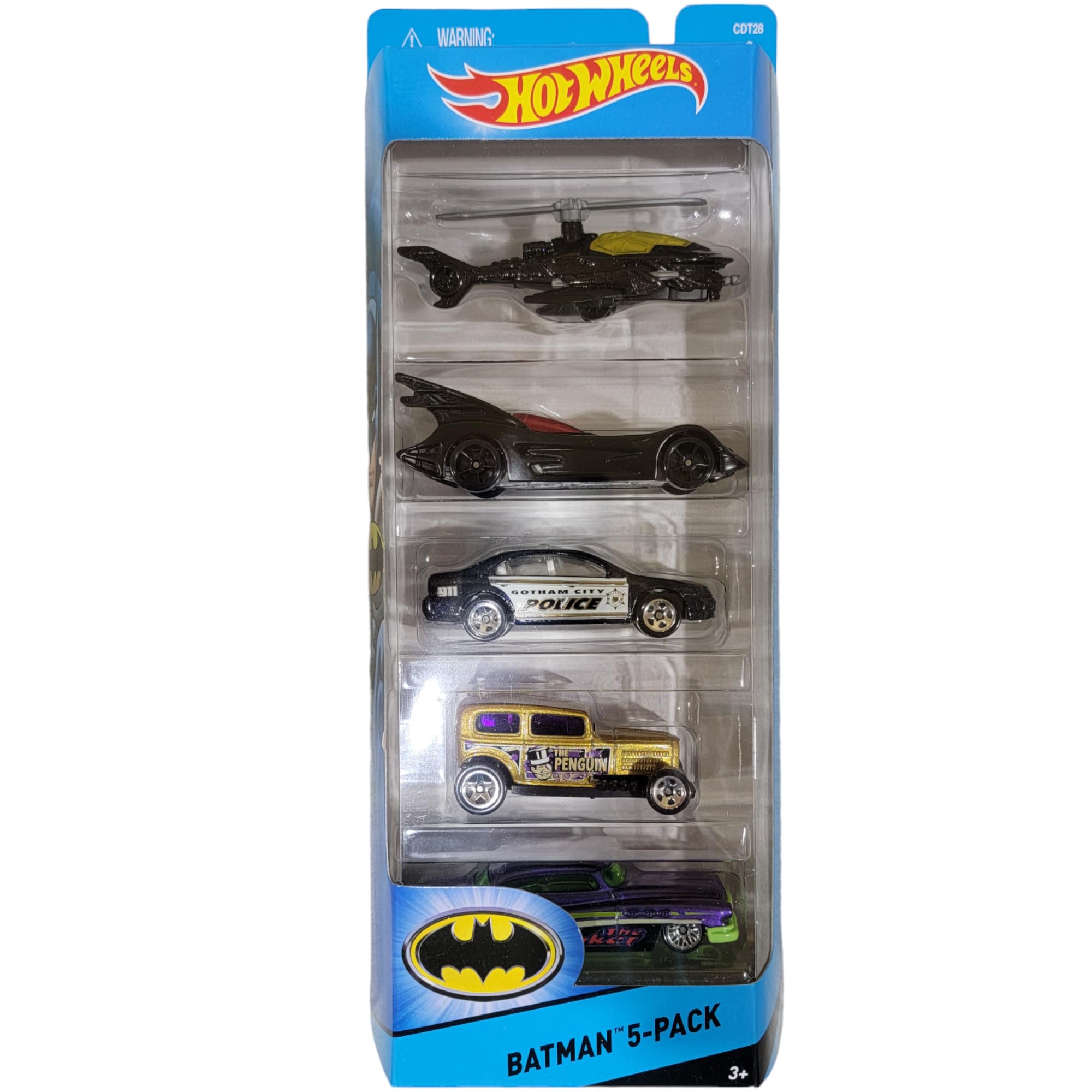 2015 DC Comics Hot Wheels City Batman 5 pack Diecast Set CDT28