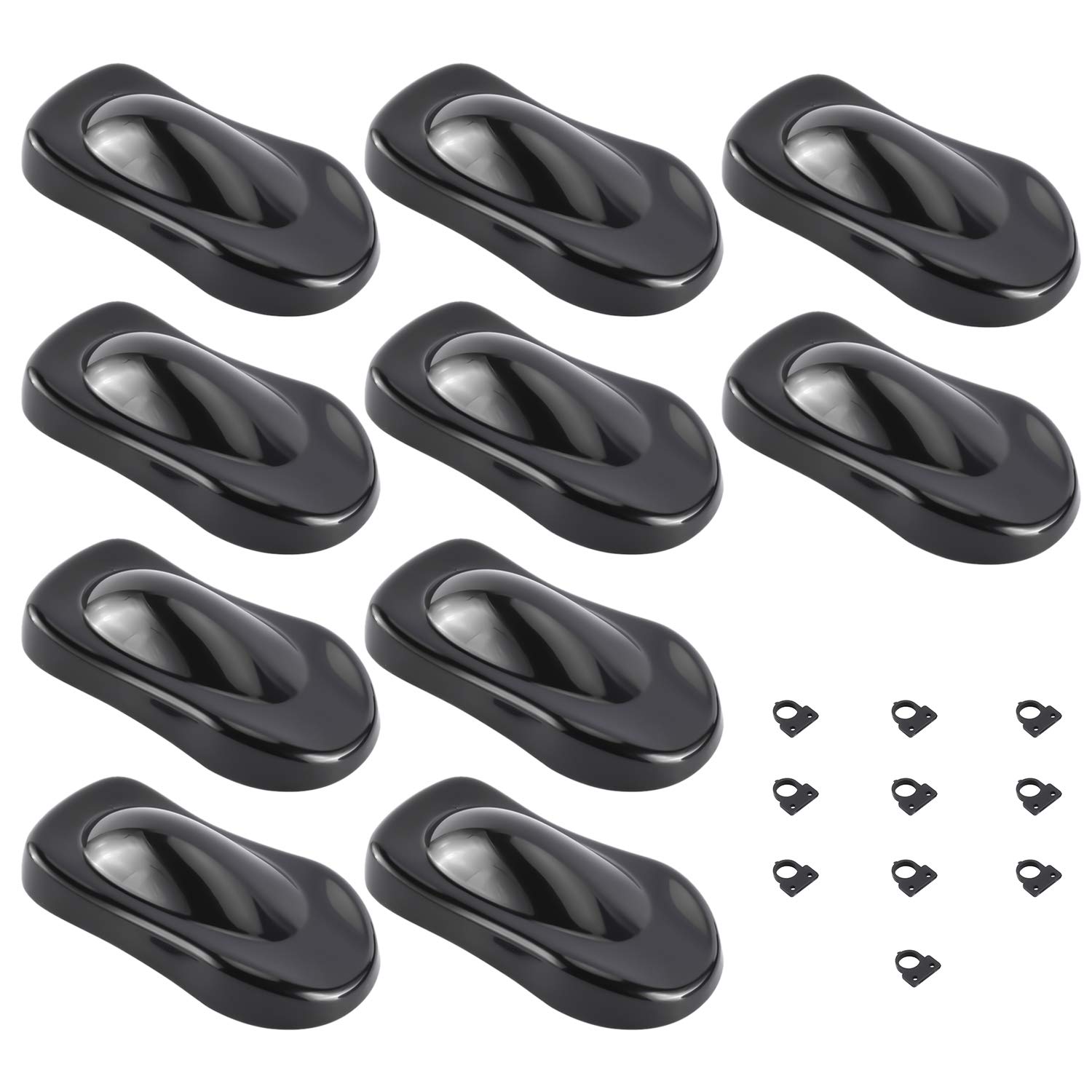 NovelBee 10pcs ABS Car Display Show Model with Small Hook for Window Tint Painting Wrapping,Sample Exhibition Display