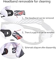 Vista 5 de Gafas deportivas para hombre, gafas protectoras antivaho para baloncesto